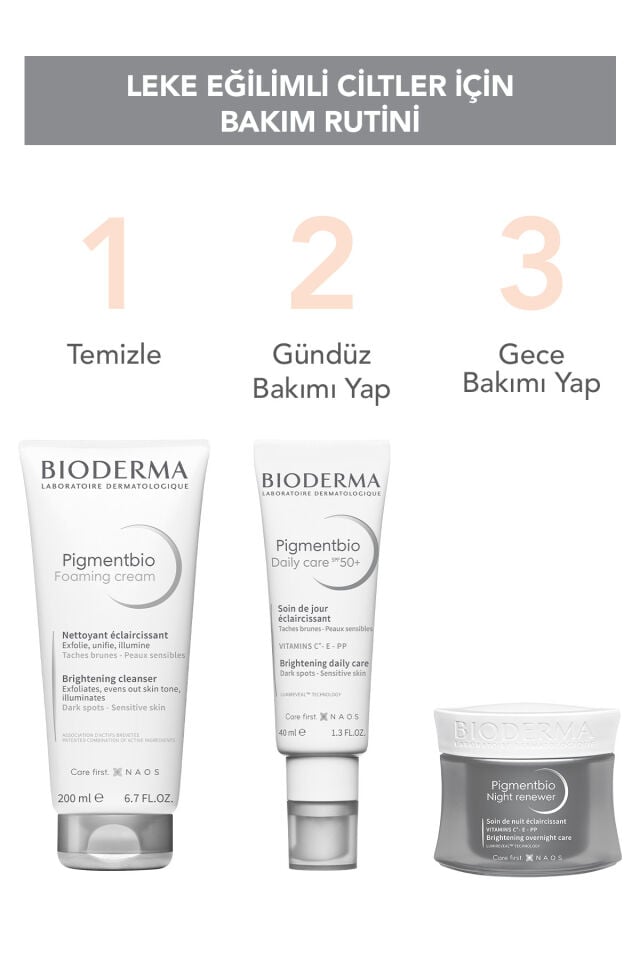Bioderma Pigmentbio Foaming Cream Aydınlatıcı Peeling Etkili Yıkama Jeli Yüz Ve Vücut 200 ml