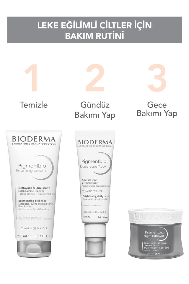 Bioderma Pigmentbio Foaming Cream Aydınlatıcı Peeling Etkili Yıkama Jeli Yüz Ve Vücut 200 ml