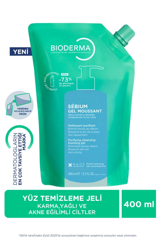 BİODERMA BİODERMA SEBİUM FOAMİNG GEL 400 ML