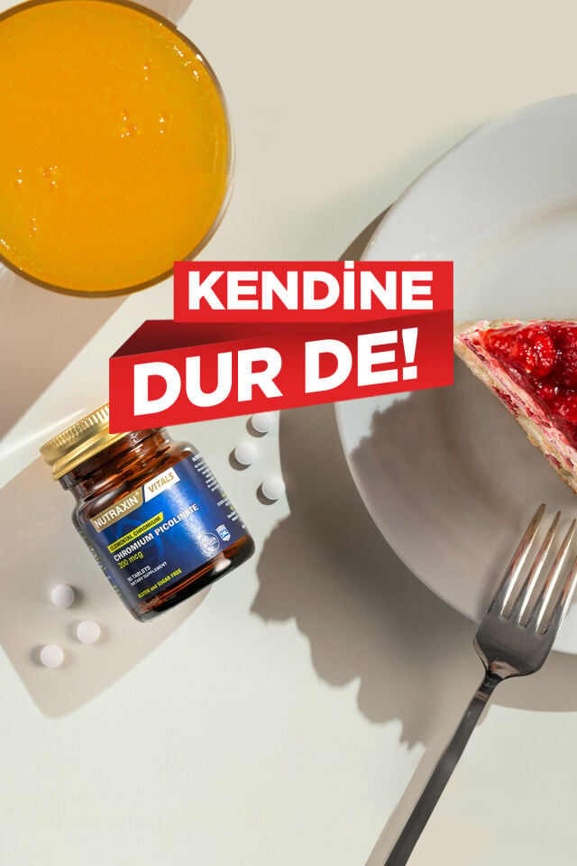 Nutraxin Chromium Picolinate 200 Mcg 90 Tablet Krom Takviyesi