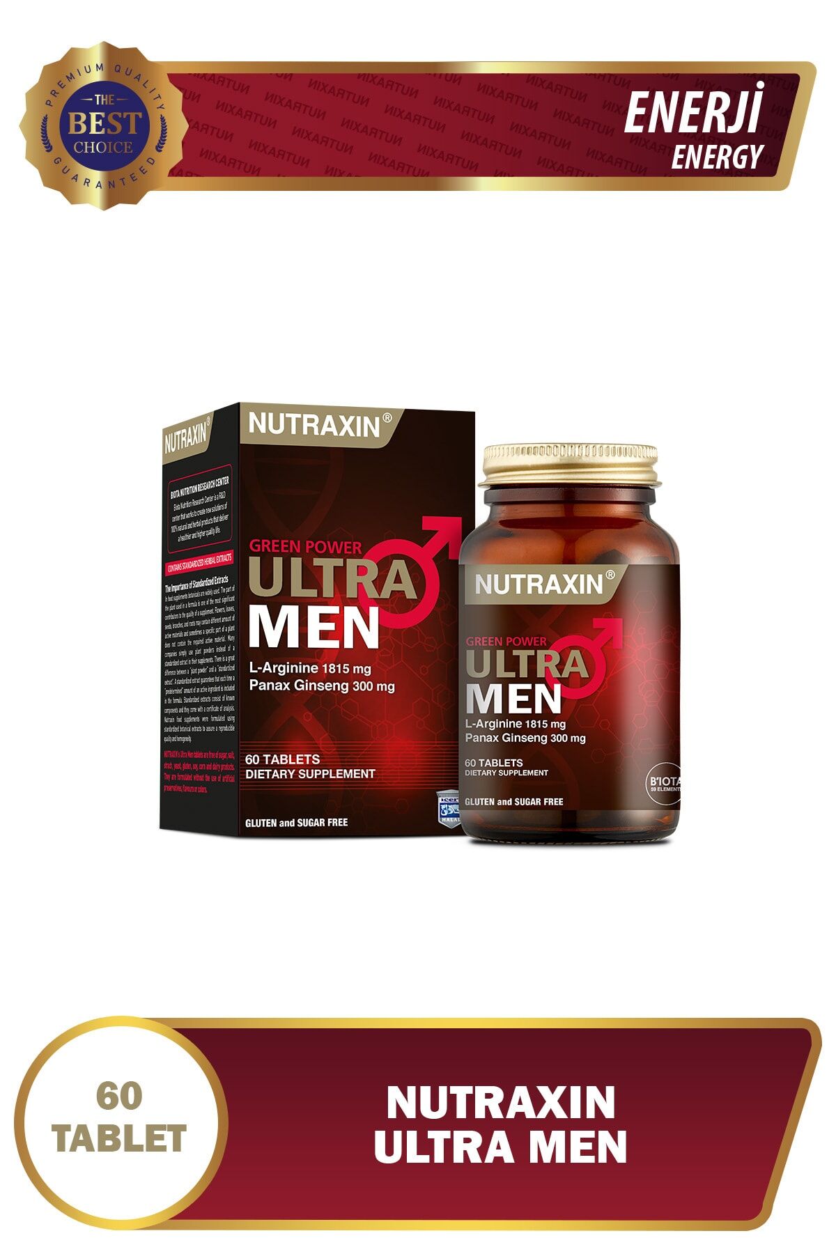 Nutraxin Green Power Ultra Men 60 Tablet
