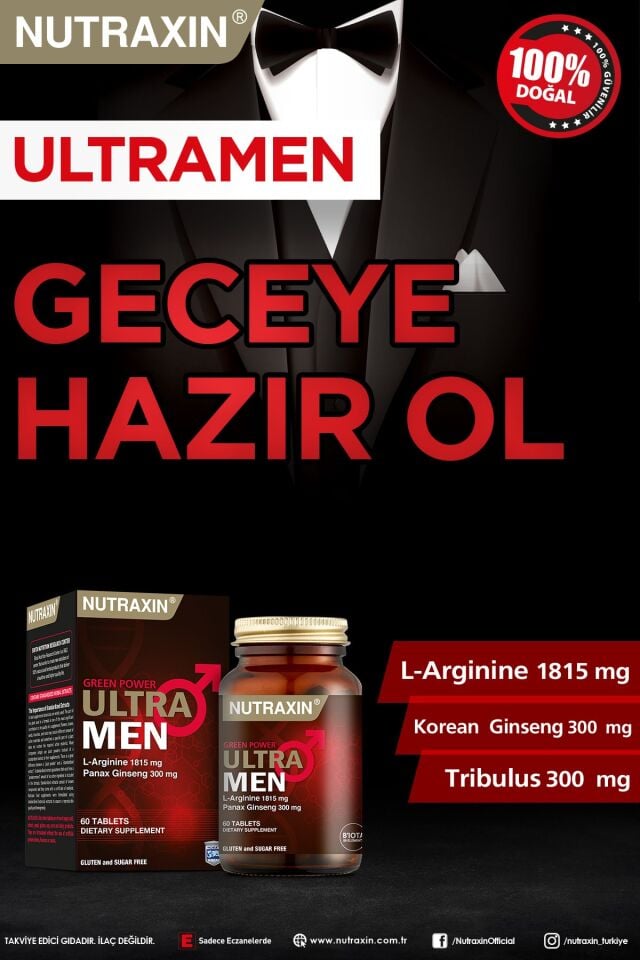 Nutraxin Green Power Ultra Men 60 Tablet