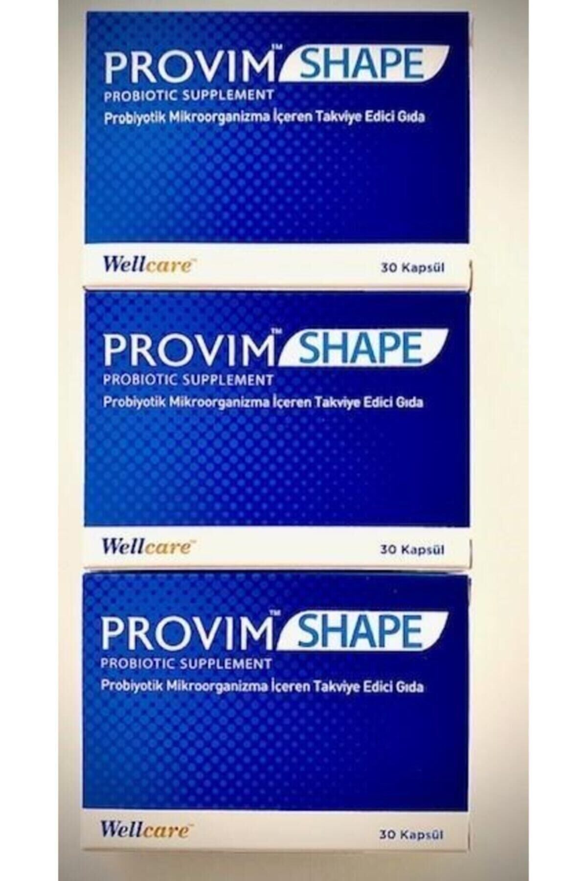 Wellcare Provim Shape Probiyotik 30 Kapsül 3  8699680000114