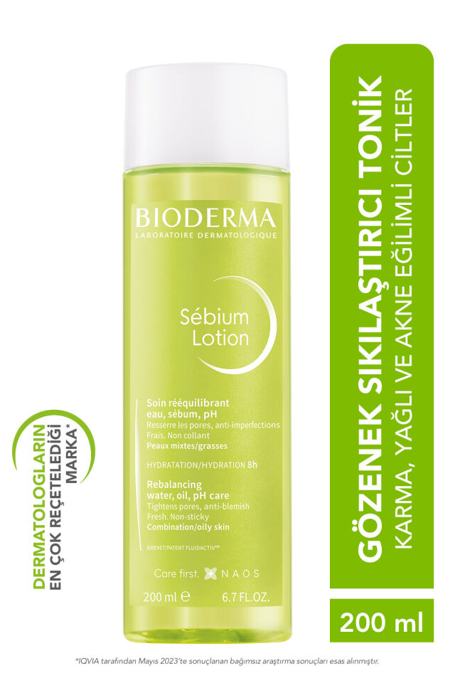 Bioderma Sebium Lotion Gözenek Sıkılaştırıcı, Siyah Nokta Karşıtı Arındırıcı Salisilik Asit Tonik 200 ml