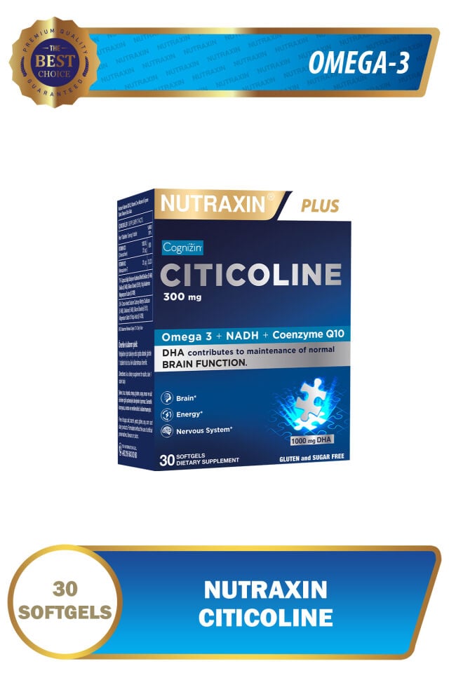 Nutraxin Nutraxin Sitikolin 30 Kapsül