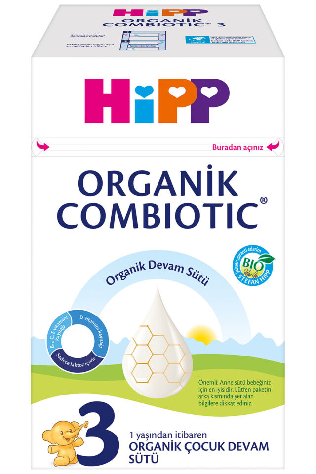 Hipp 3 Organik Combiotic Bebek Sütü 800gr