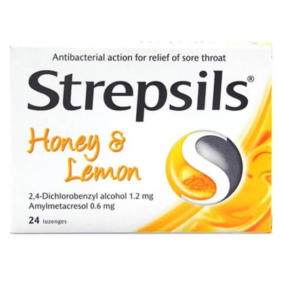 Strepsils Bal & Limon 24 Pastil