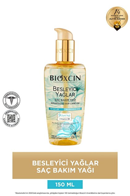 Bioxcin Besleyici Yağlar Saç Bakım Yağı 150 ml
