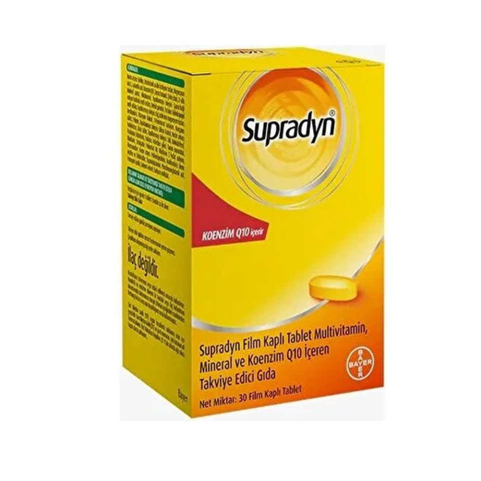 Supradyn Daily Koenzim Q10 30 Film Kaplı Tablet