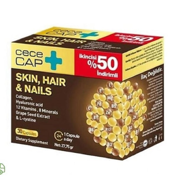 Cececap 30 Kapsül - İkincisi % 50 İndirimli