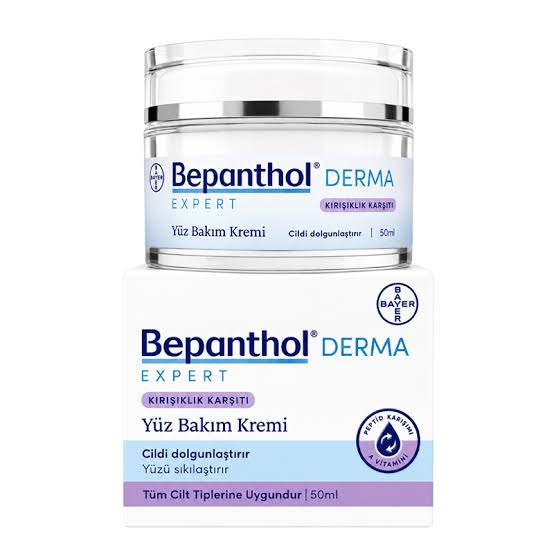 Bepanthol Derma Expert Kırışıklık Karşıtı Yüz Bakım Kremi 50 ml