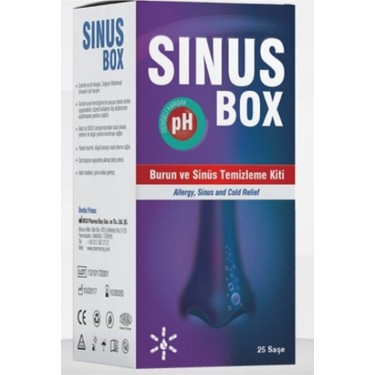 Sinus Box Kit Yetişkin 25 Saşe