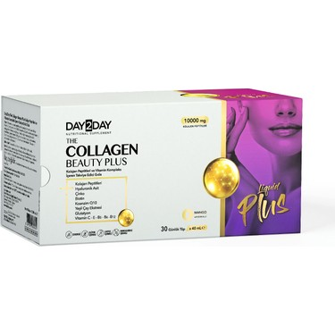 Day2Day The Collagen Beauty Plus Mango Aromalı 30 Tüp x 40 ml