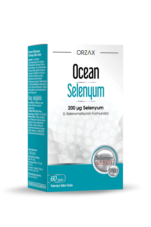 Ocean Selenyum 200 mcg 60 Tablet