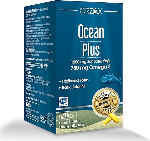 Ocean Plus 1200 mg 50 Kapsül