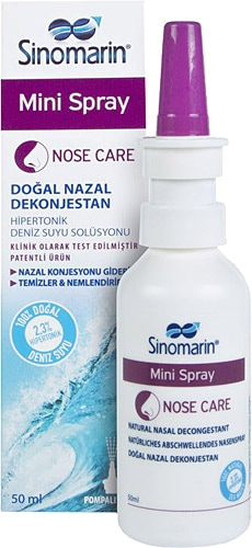 Sinomarin Mini Çocuk Deniz Suyu Burun Spreyi 50 ml