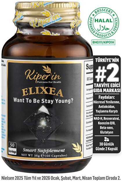 Kiperin Elixea Longevity 60 Kapsül