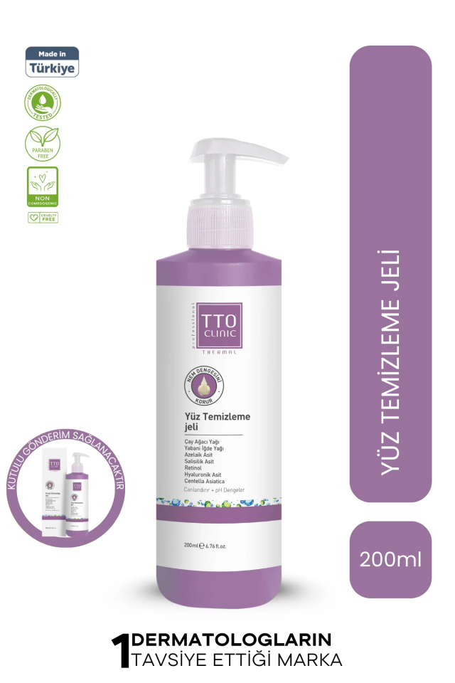 Tto Thermal Yüz Temizleme Jeli 200 ml