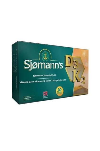 Sjomann's Biotin Çiğnenebilir Jel 30 Tablet