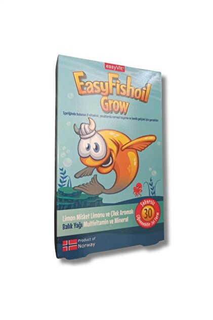 EasyFishoil Grow 30 Jel Tablet