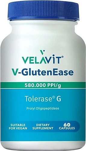 Velavit V-GlutenEase 60 Kapsül