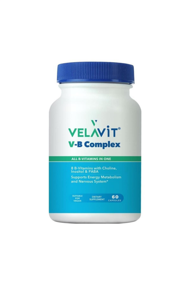 Velavit V-B Complex All B-Vitamins IN One 60 Capsule