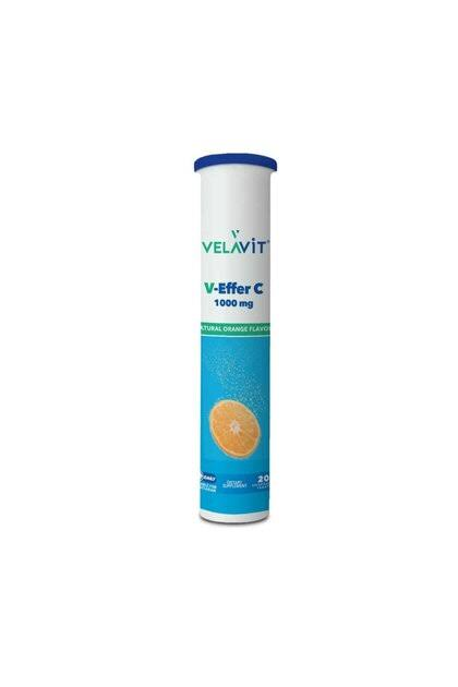 Velavit V-Effer C 1000 mg 20 Efervesan Tablet