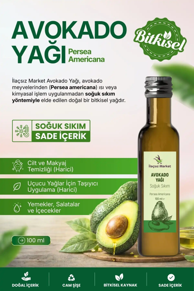 Huiles Therapie Avokado Yağı 100 ml