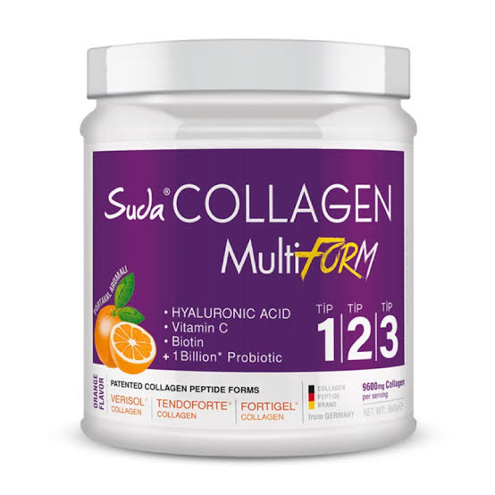 Suda Collagen Multiform Portakal Aromalı 360 gr