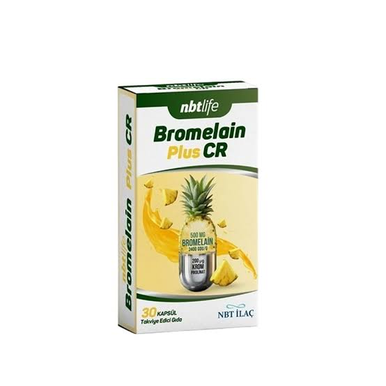 NBT Life Bromelain Plus Cr 30 Kapsül