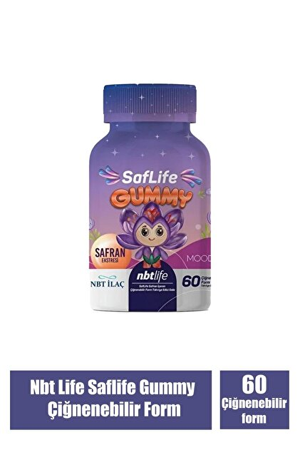 Nbt Life Saflife Gummy 60 Çiğnenebilir Form