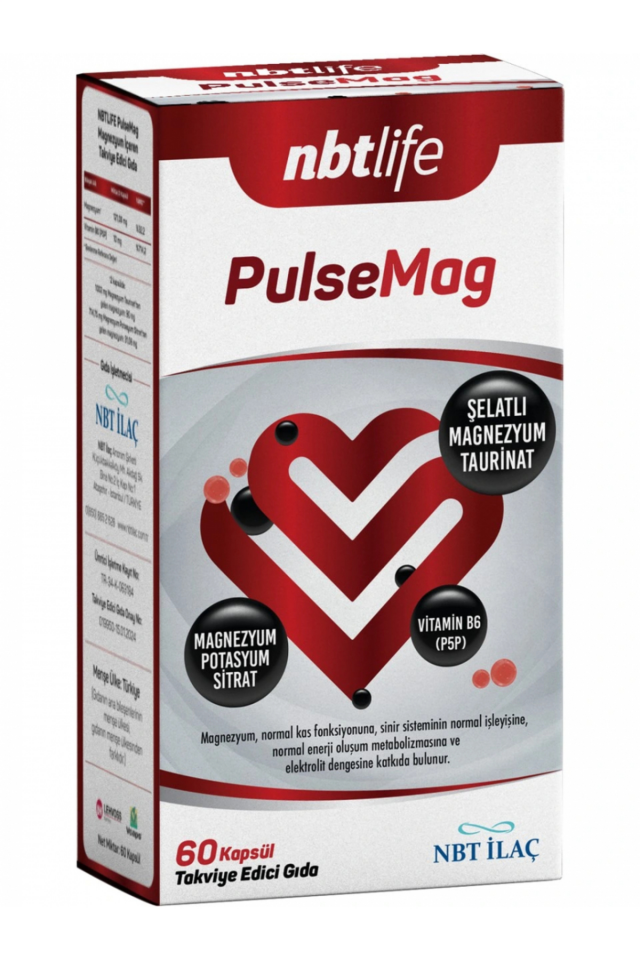 NBT Life Pulsemag 60 Kapsül