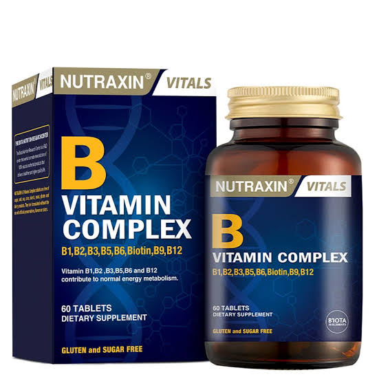 Nutraxin B Complex Vitamin 60 Kapsül