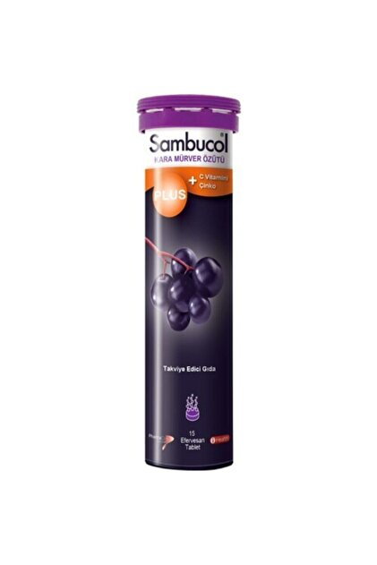 Sambucol Plus Kara Mürver Özütü C Vitamini Çinko 120 ml