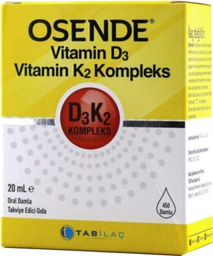 Osende D3K2 Complex Damla 20 ml