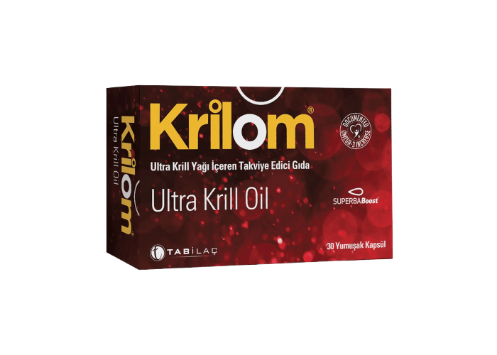 Krilom Ultra Krill Oil 30 Yumuşak Kapsül