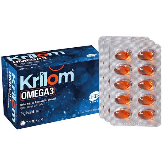 Krilom Omega-3 50 Yumuşak Kapsül
