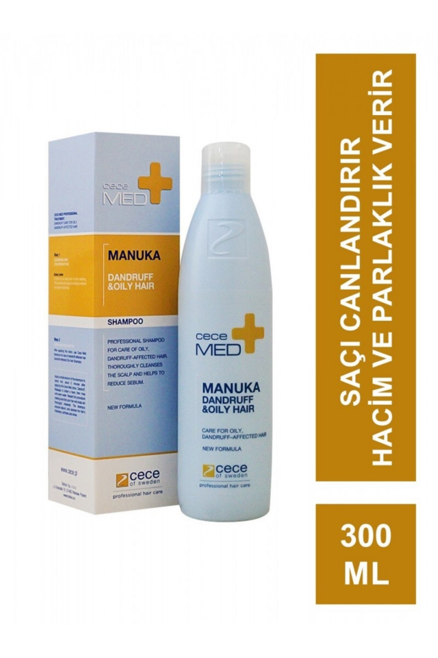 Cecemed Manuka Dandruff & Oily Hair Shampoo 300 ml