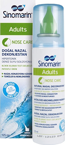 Sinomarin Adults Yetişkinler İçin Deniz Suyu 125 ml