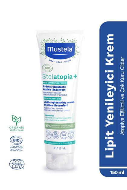 Mustela Stelatopia Lipit Yenileyici Krem 150 ml - 200 TL İndirimli