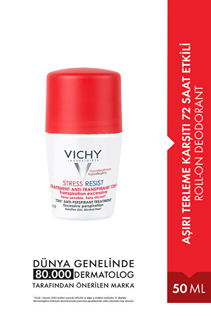Vichy Roll-On Deodorant Stres Karşıtı Aşırı Terleme 50 ml