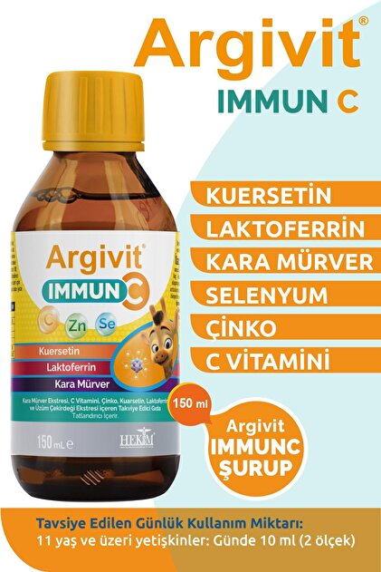Argivit Immun C Şurup 150 ml