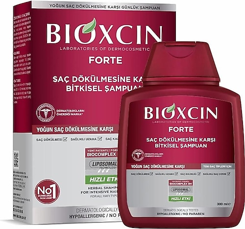 Bioxcin Şampuan Forte Tüm Saçlara 300 ml