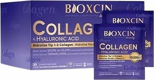 Bioxcin Beauty Collagen Hyaluronic Acid 30 Saşe
