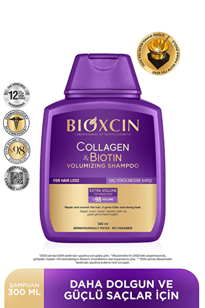 Bioxcin Collagen Biotin Hacim Şampuanı 300 ml