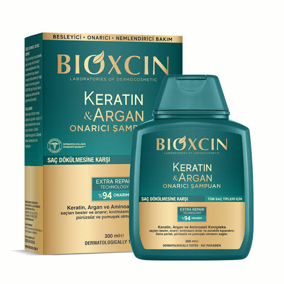 Bioxcin Şampuan Keratin Argan Onarıcı 300 ml