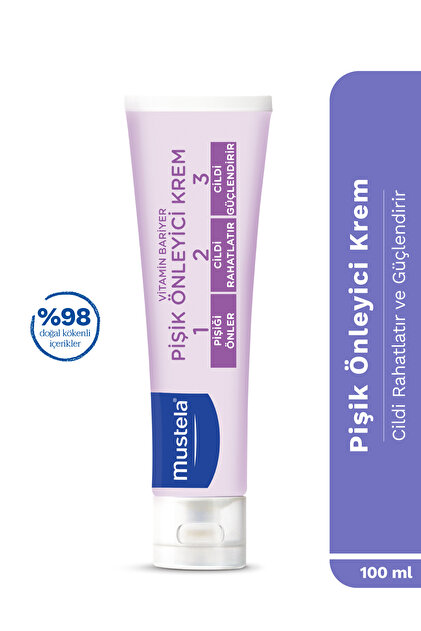 Mustela Vitamin Barrier 1.2.3 Pişik Kremi 50 ml