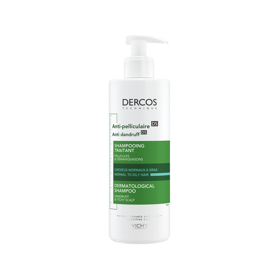 Vichy Dercos Anti Dandruff Normal ve Yağlı Saçlar İçin Kepek Karşıtı Şampuan 390 ml