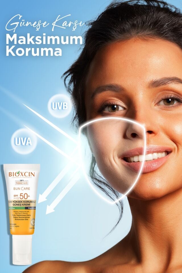 Bioxcin Sun Care Çok Yüksek Korumalı Yağlı Ciltler Için Güneş Kremi Spf 50+