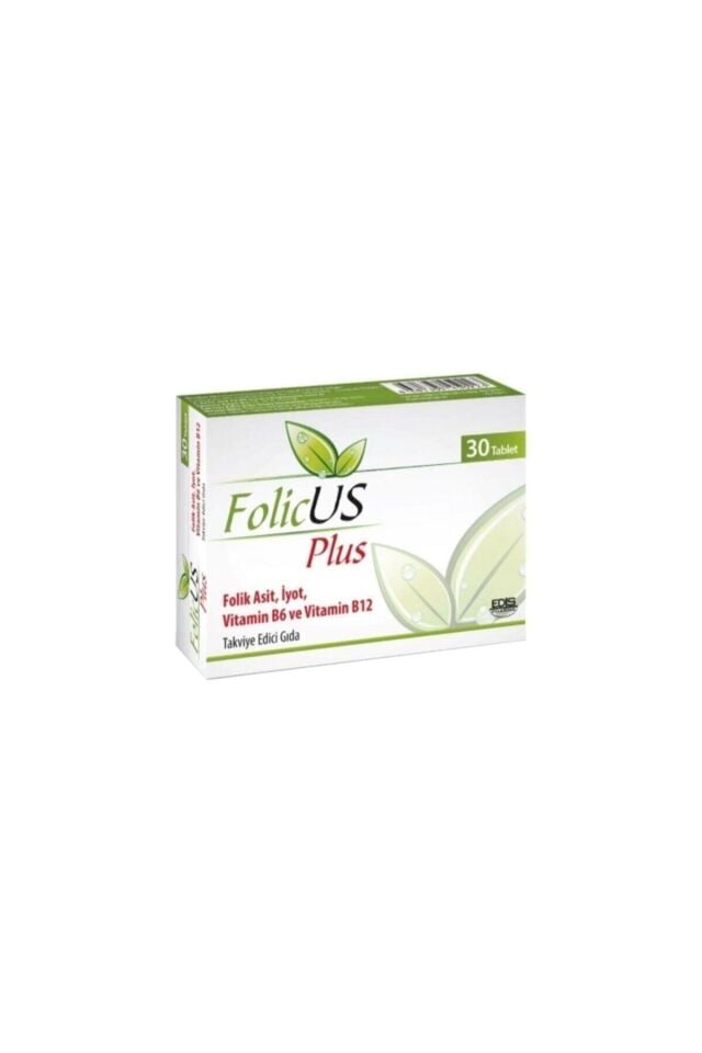 EDİS PHARMA Folicus Plus 30 Tablet